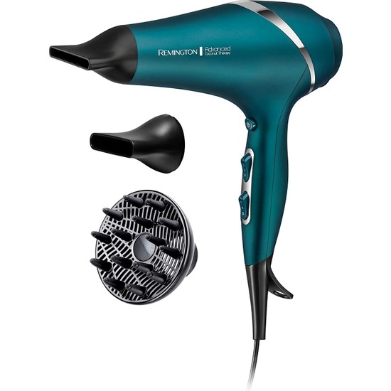 Remington Profesyonel Saç Kurutma Makinesi 2300 W AC Motor, 2 Sıcaklık/3 Hız, Dahili Sensör Özellikli