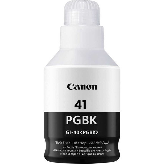 Canon Gı-41 G1430 G2470 G3470 G4470 Orijinal Siyah Mürekkep 135 ml
