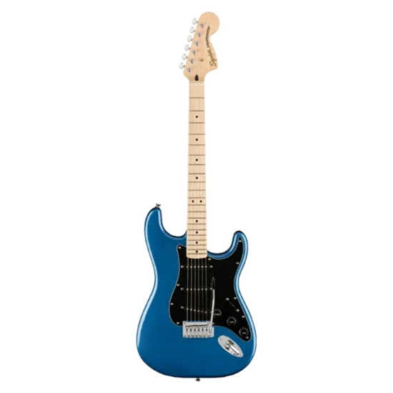 Squier Affinity Stratocaster Akçaağaç Klavye Black Pg Lake Placid Blue Elektro Gitar