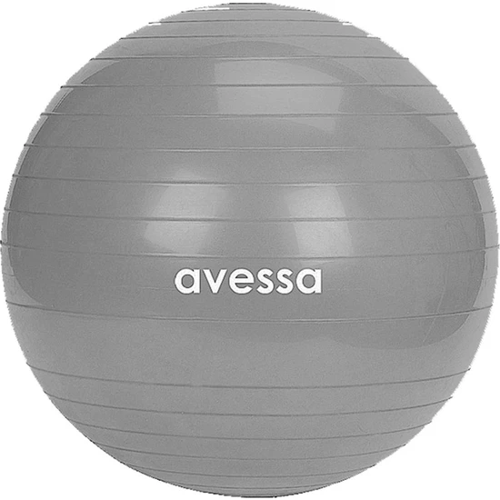Avessa 55 cm Pilates Topu Poşet Ambalaj Gri