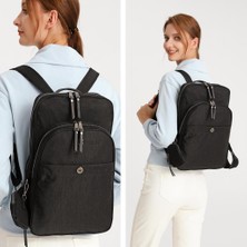 Smart Bags Bengal Kumaş Smart Bags Kadın Sırt Çantası Ince Tasarım 3132