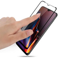 Samsung Galaxy A10S Kılıf Baskılı Kapak - Dark Neon Yaprak C Harfi + 5d Tam Kaplayan Cam