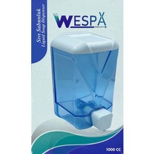 Wespa Plastik Şeffaf Sıvı Sabun Dispenseri 1000 Ml.