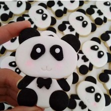 Tatlı Armağanlar Panda Ayıcık Butik Kurabiye-20 Adet
