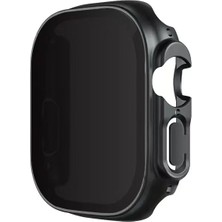 Cepustik Apple Watch Ultra 49MM Sert Pc Kasa ve Privacy Ekran Koruyucu Zore Watch Gard 23