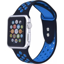 Ekoodukkan Apple Watch 1 2 3 4 5 6 7 8 Se 38/40/41MM Uyumlu Delikli Spor Kordon Kayış