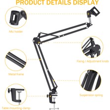 Markofist MF-MS61 Masa Tipi Mikrofon Standı