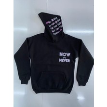 Mavera Kız Çocuk Baskılı 3 Iplik  Sweatshirt