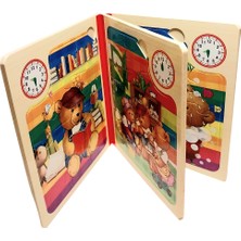 Bak Gel Al Kitap Şeklinde Ahşap Puzzle