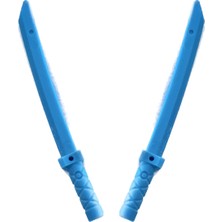 LEGO Orijinal Parçalar - 2’ Li Mavi Katana