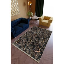 10 Post Online Salon Halısı Spor Gri Gri Yolluk Kaymaz Yuvarlak Oval Kesme Ince Yıkanabilir Halı