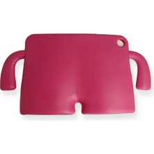 Happycase iPad 2 9.7 Kılıf Karakter Tablet Silikon - Pembe