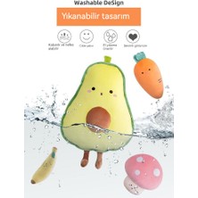 Quickly Fruit And Vegetable Series 55 cm. Avocado Plush Toy (Yurt Dışından)