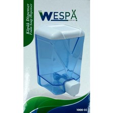 Wespa Plastik Şeffaf Köpük Sabun Dispenseri 1000 Ml.