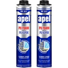 Apel Pu Köpük  Pf 311  850GR 750ML 2 Adet