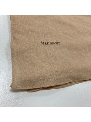 Aker Sport Krem Sarı Crush Şal 1060600-361