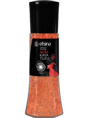Efsina Sofrada Öğütme Acılı Kaya Tuzu 250 G