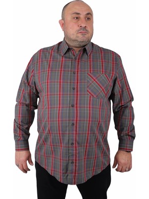 Moc Grande Mocgrande Büyük Beden Erkek Cepli Gömlek Estacional 23372 Hakı