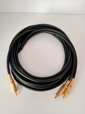 YSN Sounds Amfi Rca Kablosu - 1 Giriş 2 Çıkış Bakır Kablo Teyp Subwoofer Çıkışı Için - 5 Metre