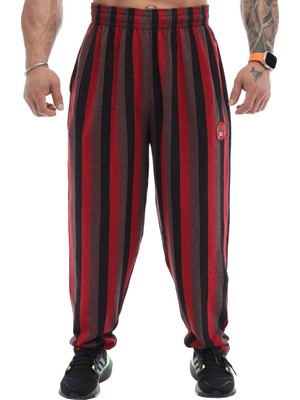 BGSM Erkek Eşofman Altı Çizgili Gym Pantolon Bgsm PNT1363