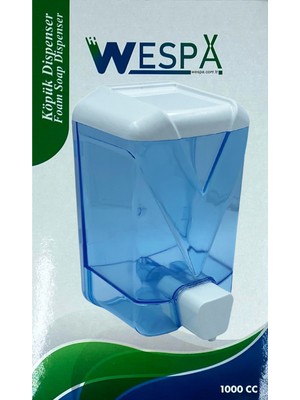 Wespa Plastik Şeffaf Köpük Sabun Dispenseri 1000 Ml.