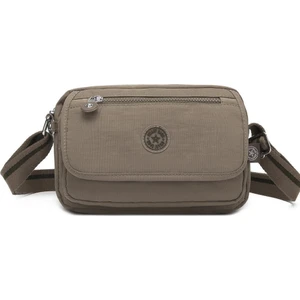 Smart Bags Krinkıl Kumaş Kadın Postacı Çantası BC 3166 - Açık Kahve