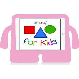 Novstrap Apple iPad Air 4/5 Nesil 10.9 Inç Uyumlu Kılıf Silikon Kollu Çocuk Tablet Kılıfı