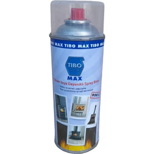 Max Şömine Sprey Boyası Yüksek Isıya Dayanıklı Siyah