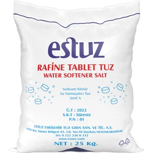 Rafine Tablet Tuz 25 Kg. (Pdv – Pure Dried Vacum Salt)