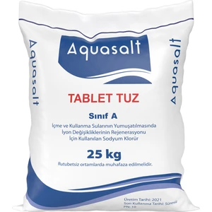 Aqua Salt Tablet Tuz (Sınıf A) 25 kg