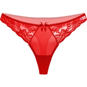 Kırmızı Renk Dantelli Kadın G String