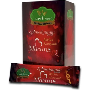 Alpf Farma Epimedyumlu Bitkisel Macun 12 x 15 gr
