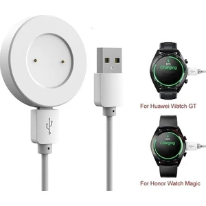 Huawei Gt2 - Watch Dream - Magic - Gt USB Şarj Kablosu Aleti Yüksek Kalite Hızlı Manyetik Şarj Aleti