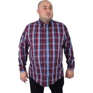 Moc Grande Mocgrande Büyük Beden Erkek Gömlek Estacional 23373 Lacivert