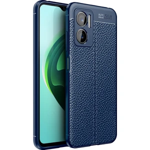 Kny Xiaomi Redmi Note 11E Kılıf Deri Desenli Lux Niss Silikon