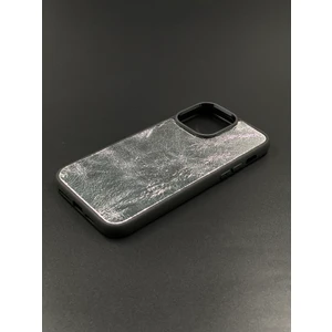 MAT DERİ iPhone14 Pro Max Kılıf Multi Snake Desenli Hakiki Deri Kılıf
