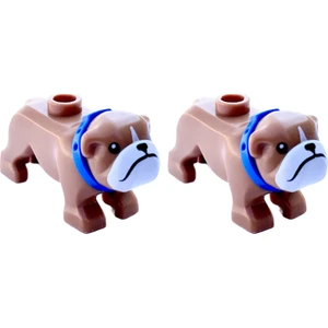 Orijinal Figürler - British Bulldog Köpek (2 Parça)