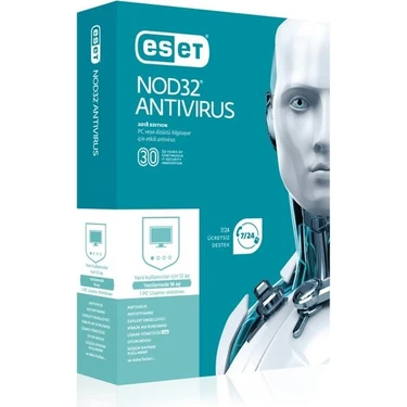 Eset NOD32 | 3 Kullanıcı 1 Yıl Dijital Lisans Anahtarı | Resmi Bayi Orjnal