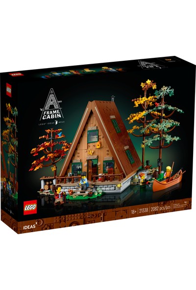 LEGO 21338 Ideas Dik Çatılı Kulübe