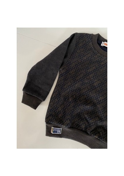 Erkek Çocuk Kadifemsi Kalın Sweatshirt fiyatları