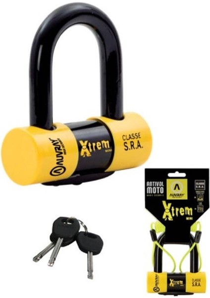 Xtrem Mını U Disk Kilidi 52X65MM + Hatırlatma Kablosu