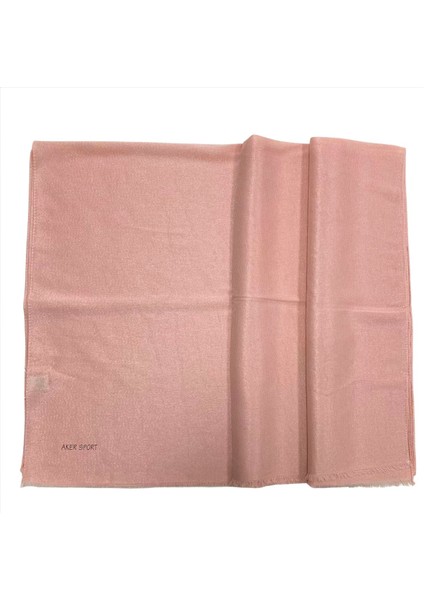 Sport Pembe Simli Crush Şal 1046BRL-991