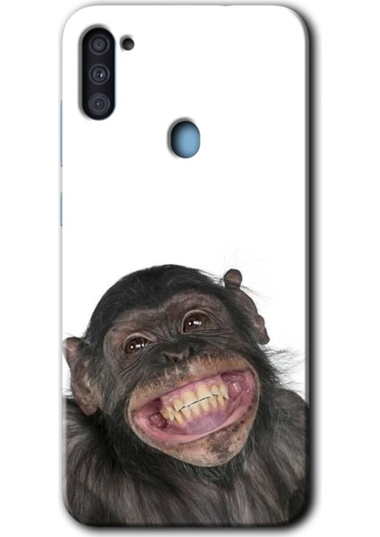 Samsung Galaxy A11 Kılıf Baskılı Kapak - Şıpsevdi Aşk + 5d Tam Kaplayan Cam