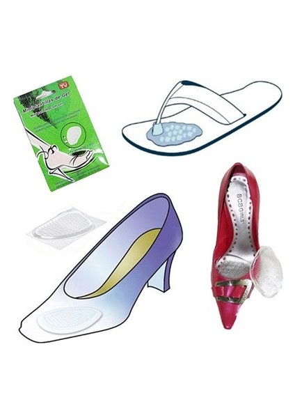 Topuk Yastığı Miniplantillas De Gel modelleri