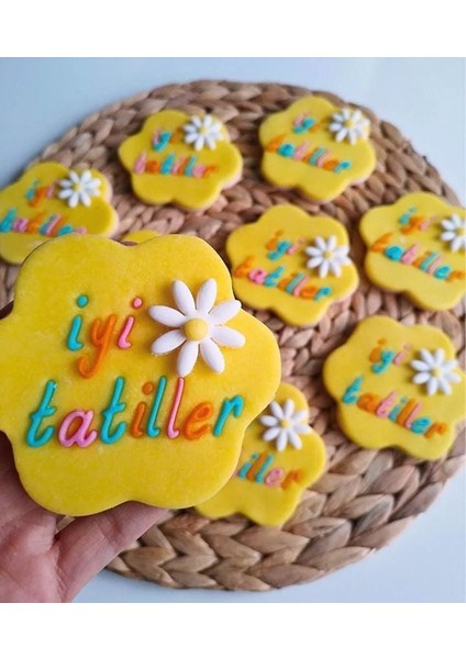 Iyi Tatiller Karne Hediyesi Butik Kurabiye-20 Adet