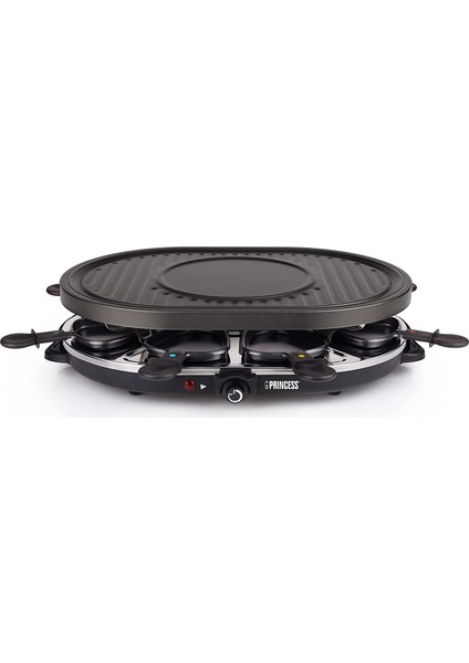 01.162700.01.001 Raclette 8 Oval Grill Izgara Raklet