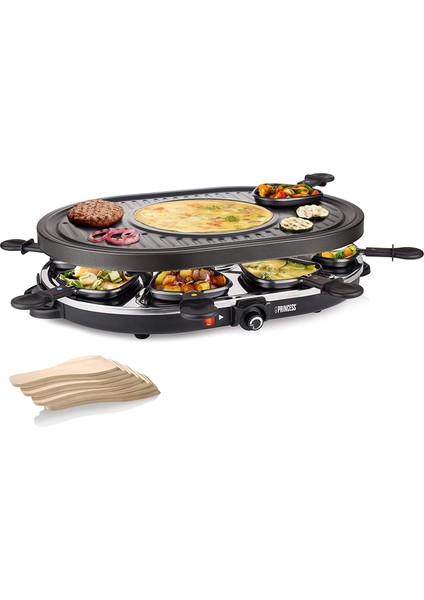 01.162700.01.001 Raclette 8 Oval Grill Izgara Raklet indirimleri