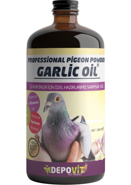 Garlic Oil (Sarımsak Yağı) 380ML