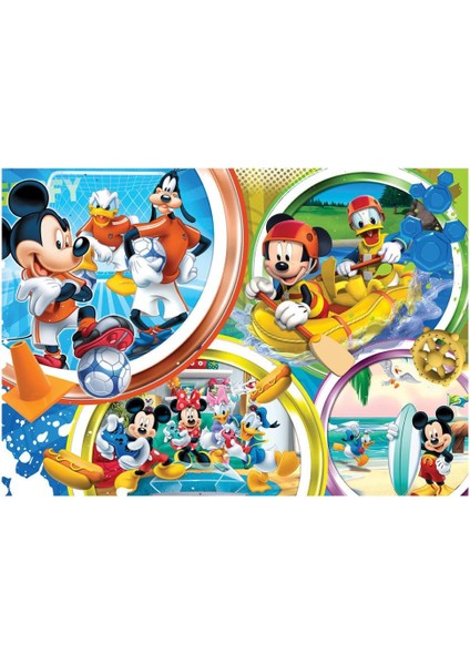 Mch 113 Mickey Mouse 200 Parça Puzzle -Ks Puzzle