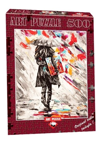 4165 Art Puzzle Sanat Eleştirmeni 500 Parça Puzzle